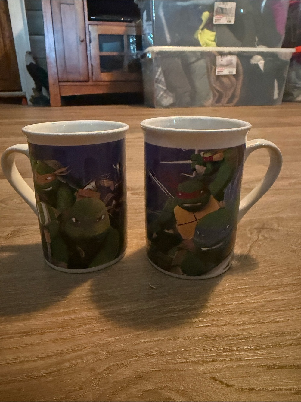 Teenage Mutant Ninja Turtles Ceramic Mug Set in Purple - 2-Pack